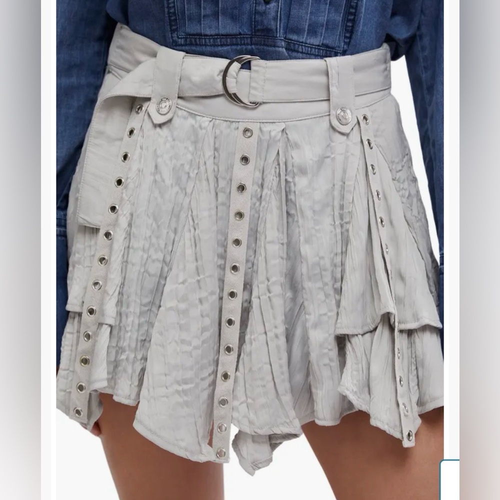 Free People Rue Grommet festival skirt - XS NWT